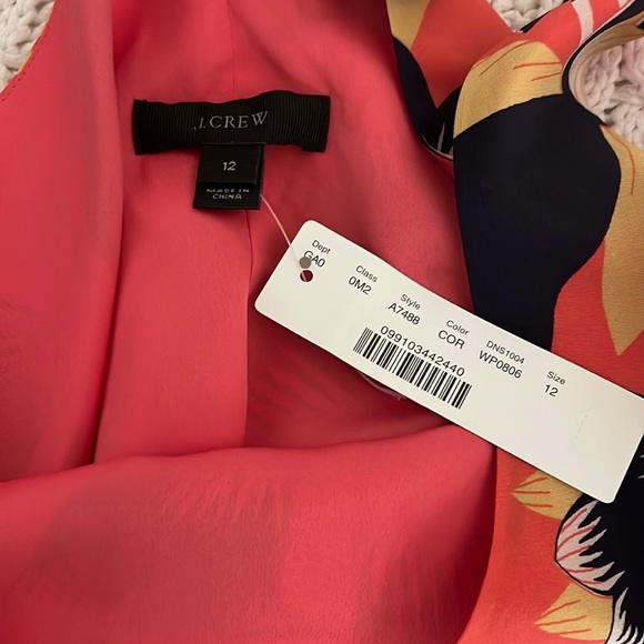 J.Crew Hibiscus Twist Back Halter Top A7488 - Picture 5 of 8